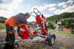 Lancman STAWX 17 / 21 Holzspalter auf Fahrgestell