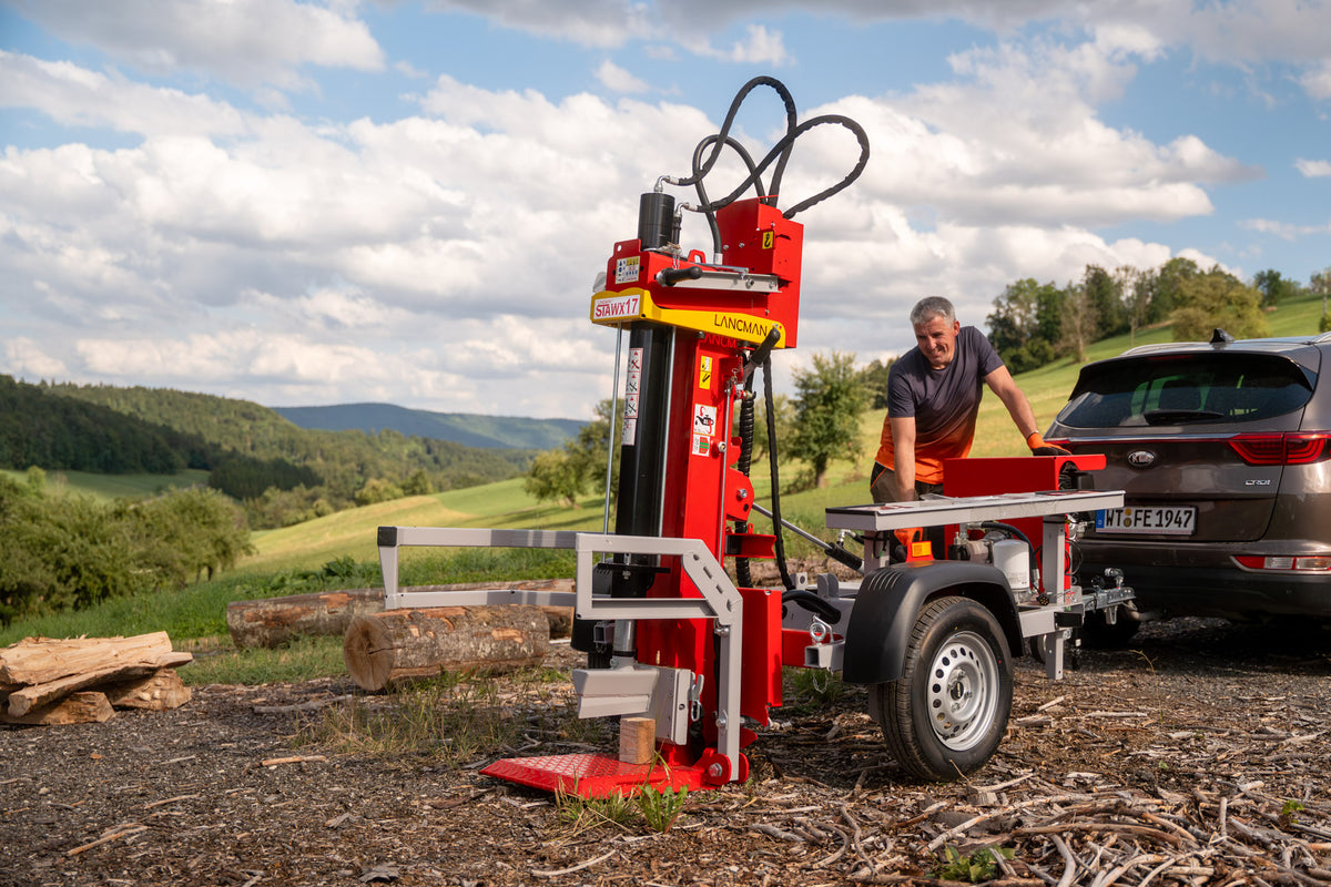 Lancman STAWX 17 / 21 Holzspalter auf Fahrgestell