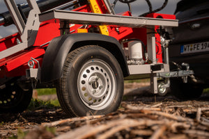 Lancman STAWX 17 / 21 Holzspalter auf Fahrgestell