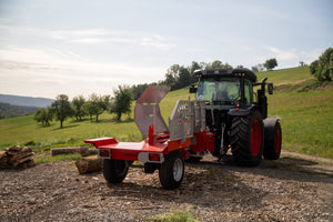 Lancman XLA 26 XTRA Horizontalspalter auf Fahrwerk