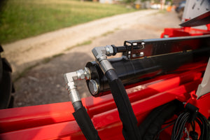 Lancman XTRA 21 Horizontalspalter auf Fahrwerk