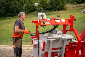 Lancman SAF-X-CUT 707 Wippkreissäge mit Förderband